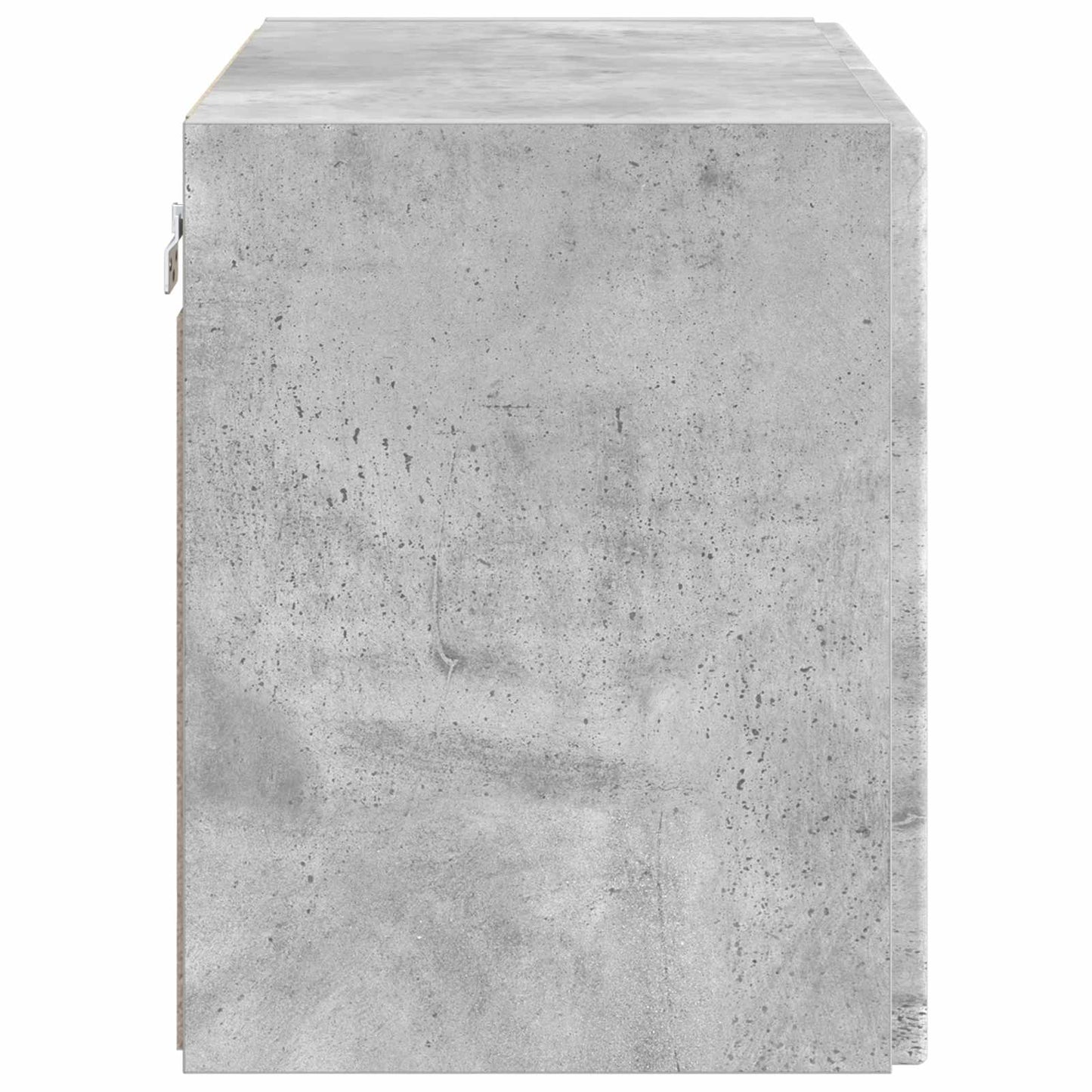 Mobile TV da parete 59,5 x 31 x 40 cm Grigio cemento