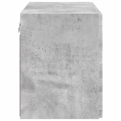 Mobile TV da parete 59,5 x 31 x 40 cm Grigio cemento