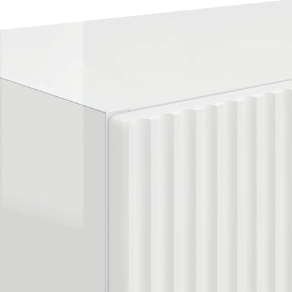 Mobile TV da parete Bianco Lucido 59,5 x 31 x 40 cm