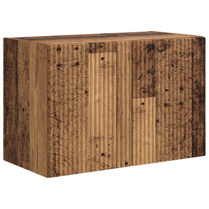 Mobile TV da parete 59,5 x 31 x 40 cm Legno vecchio