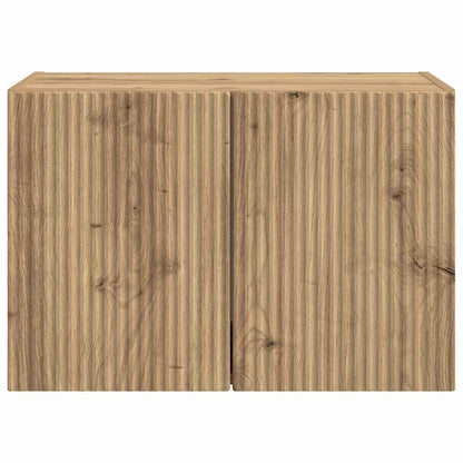 Mobile TV da parete Rovere artigianale 59,5 x 31 x 40 cm