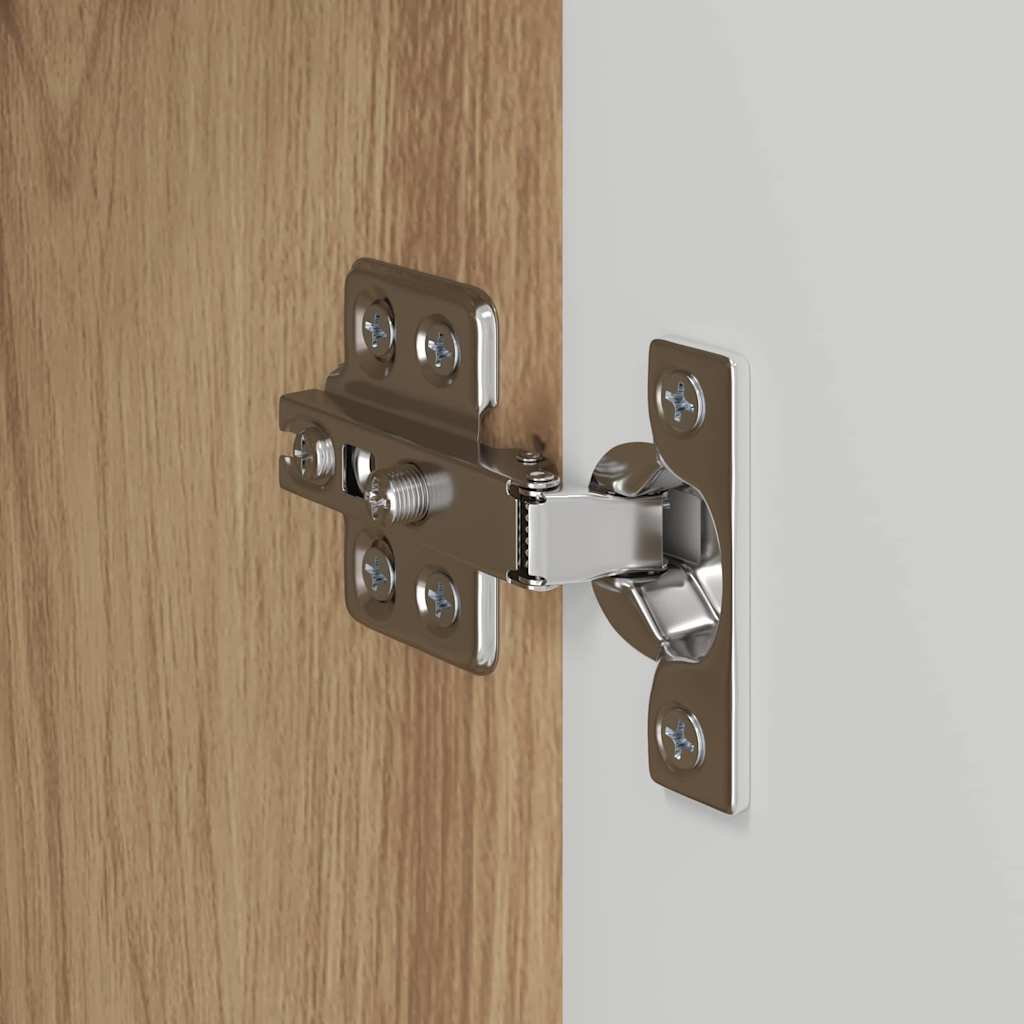 Mobile TV da parete 2 pcs Rovere artigianale 59,5 x 31 x 40 cm