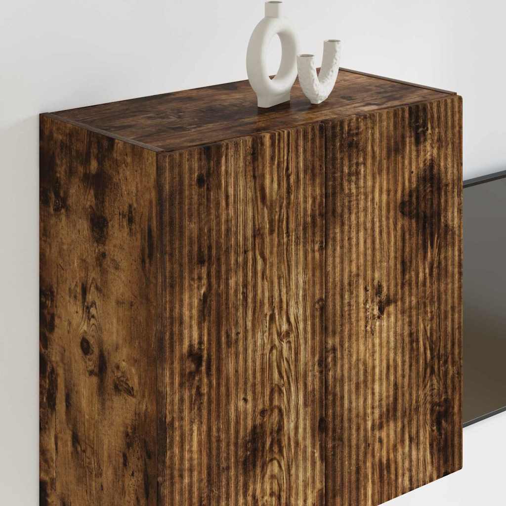 Mobile TV da parete Rovere fumé 59,5 x 31 x 60 cm