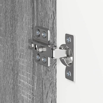 Mobile TV da parete Grigio Sonoma 59,5 x 31 x 60 cm