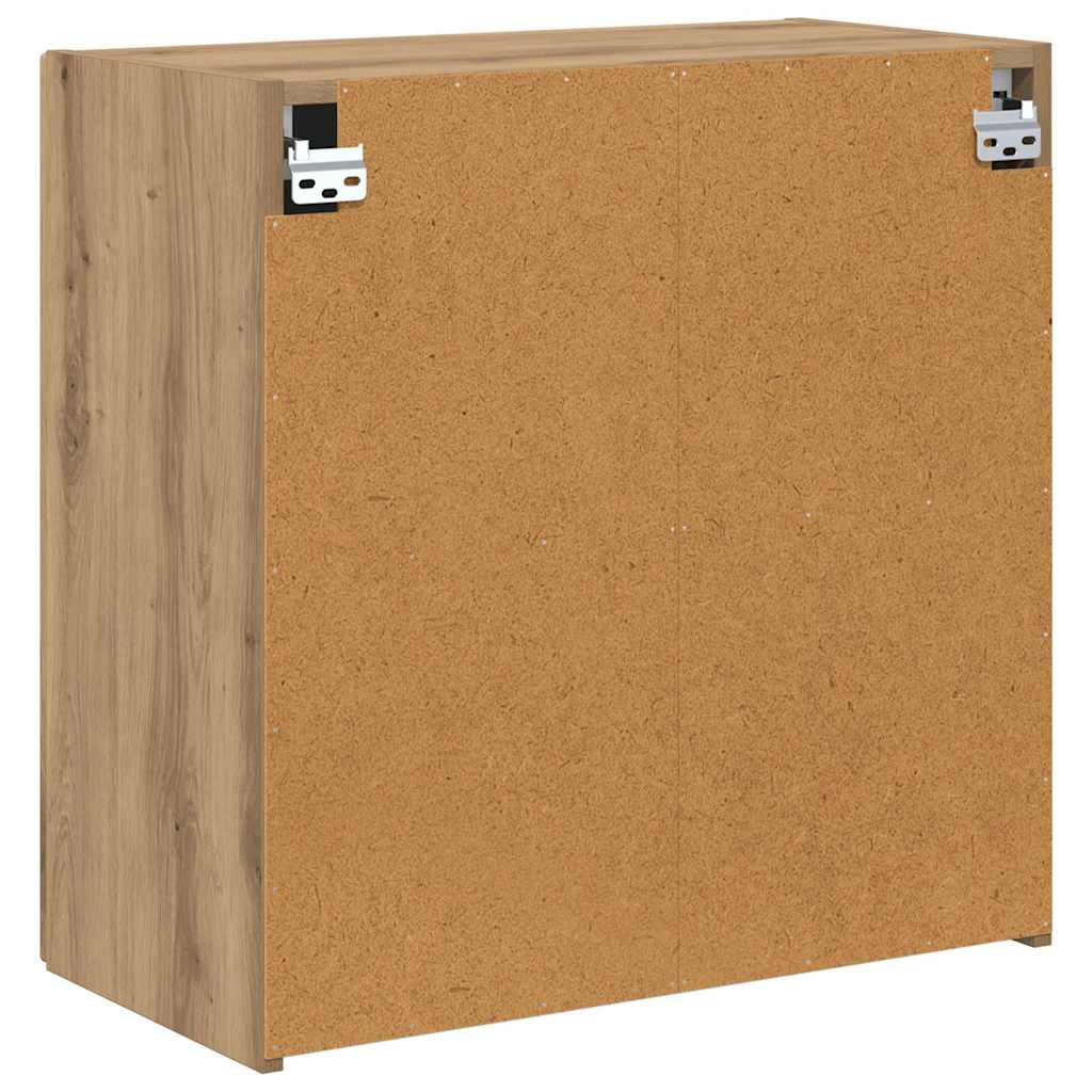 Mobile TV da parete Rovere artigianale 59,5 x 31 x 60 cm