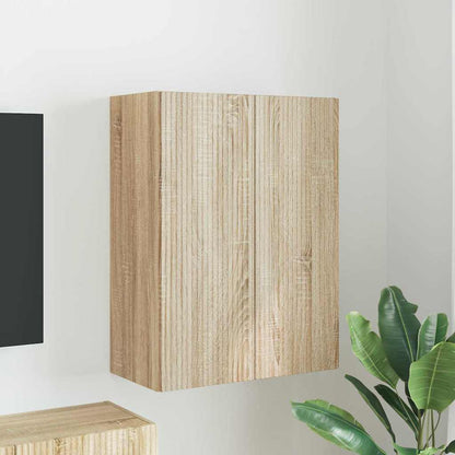 Mobile TV da parete Rovere Sonoma 59,5 x 31 x 80 cm