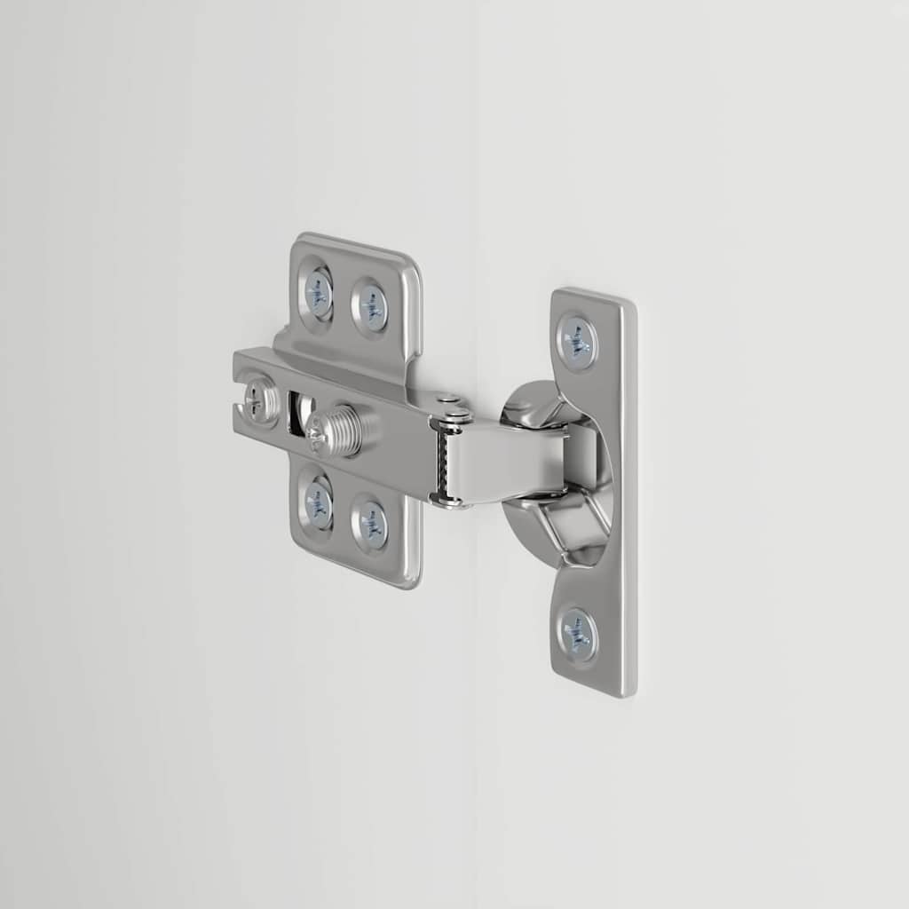 Mobile TV da parete Bianco 59,5 x 31 x 100 cm Legno multistrato