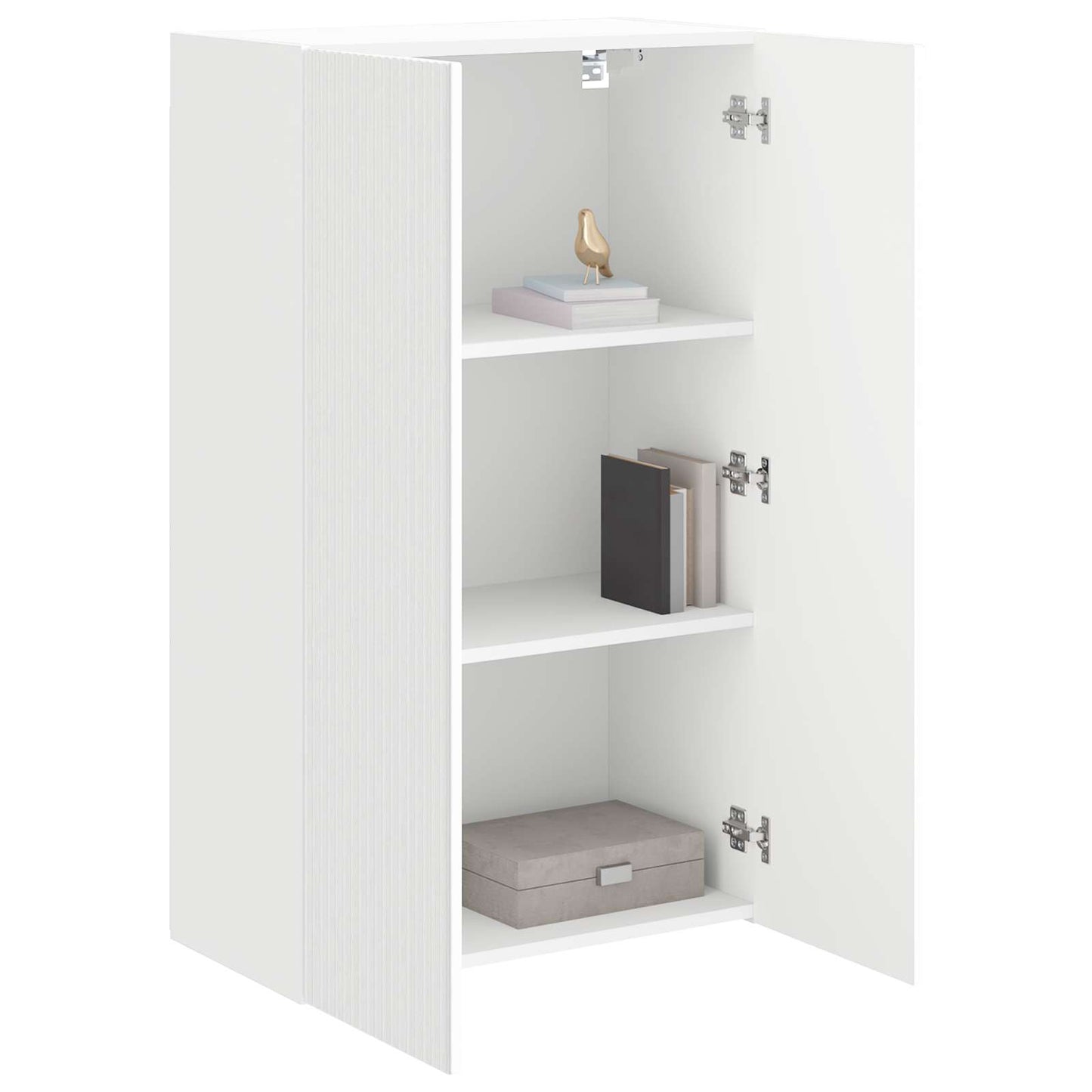 Mobile TV da parete 59,5 x 31 x 100 cm Bianco