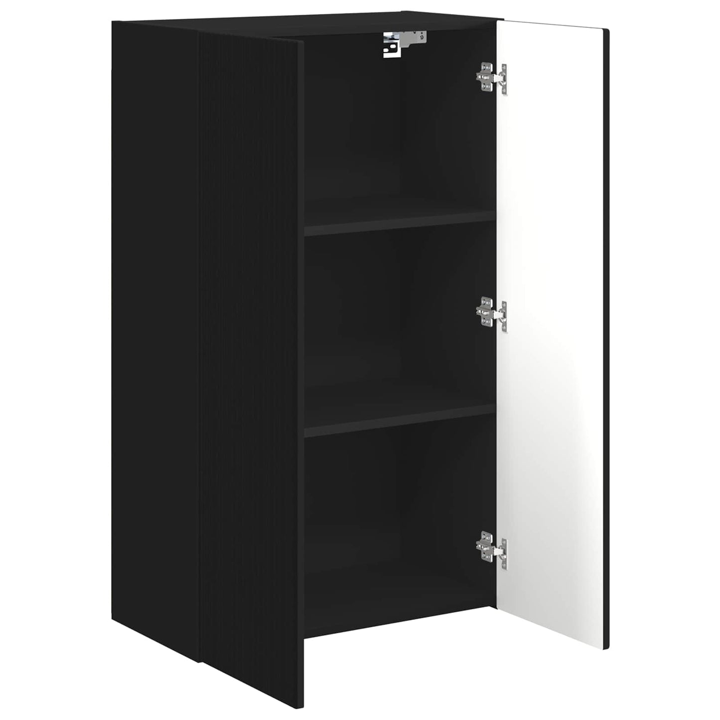 Mobile TV da parete 59,5 x 31 x 100 cm Nero