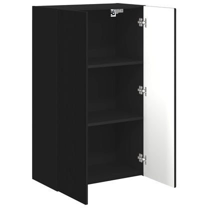 Mobile TV da parete 59,5 x 31 x 100 cm Nero