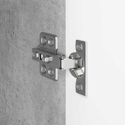 Mobile TV da parete 59,5 x 31 x 100 cm Grigio cemento
