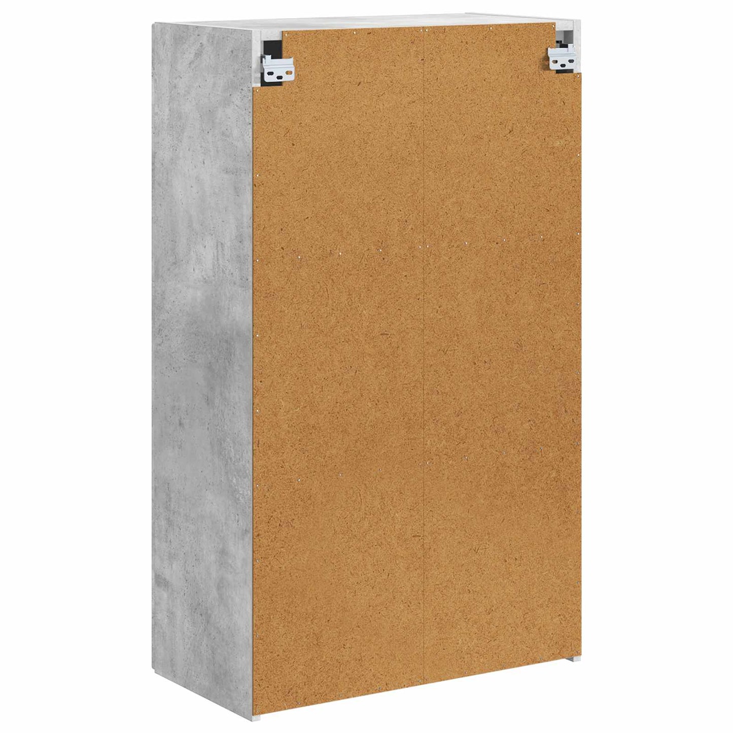 Mobile TV da parete 59,5 x 31 x 100 cm Grigio cemento