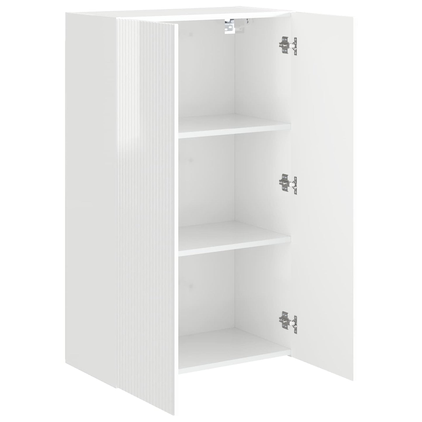 Mobile TV da parete 59,5 x 31 x 100 cm Bianco Lucido