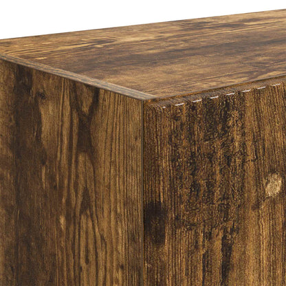 Mobile TV da parete 59,5 x 31 x 100 cm Rovere fumé
