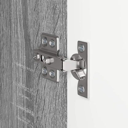 Mobile TV da parete Grigio Sonoma 59,5 x 31 x 100 cm