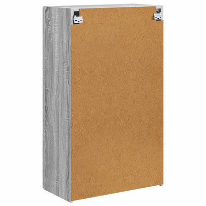 Mobile TV da parete 59,5 x 31 x 100 cm Grigio Sonoma