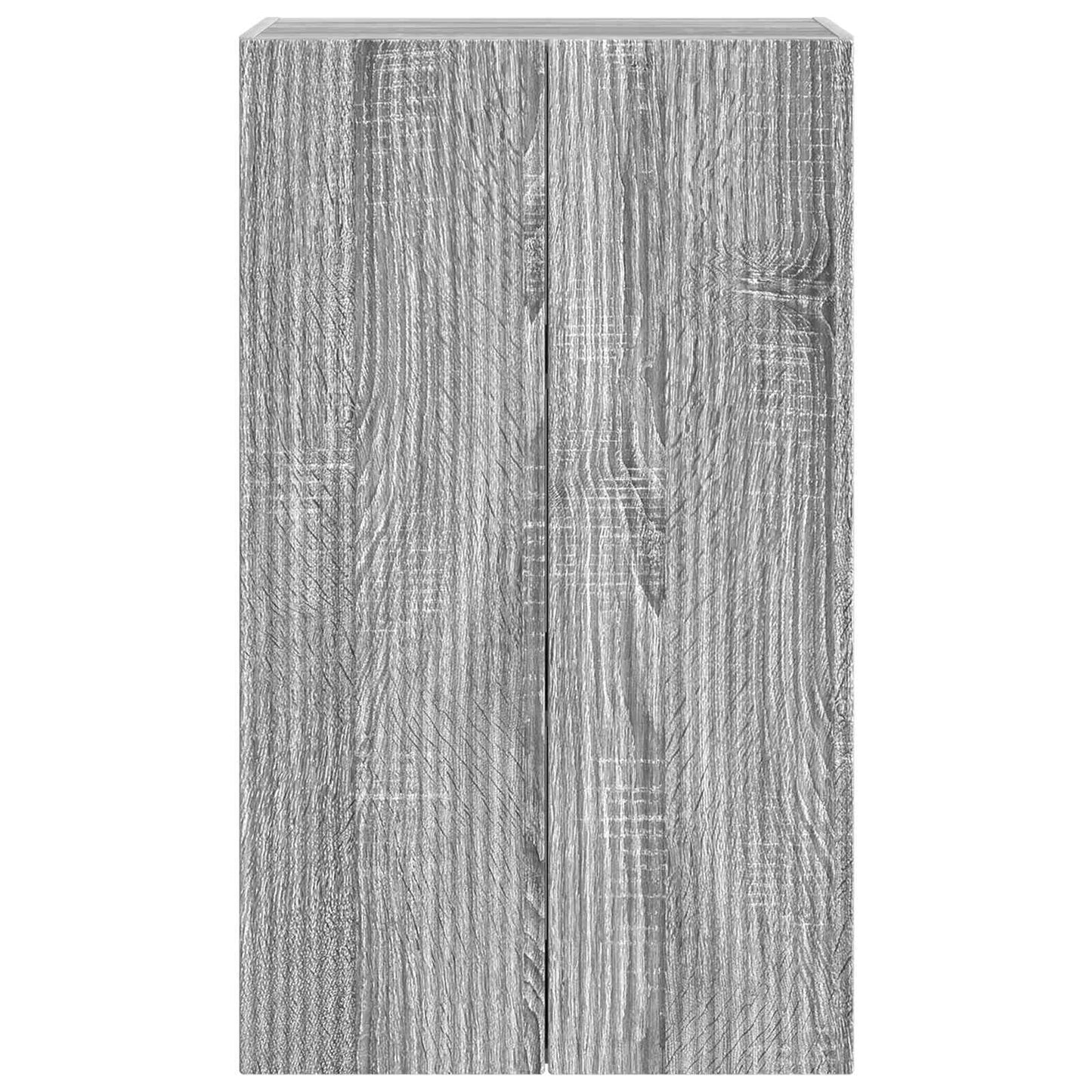 Mobile TV da parete 59,5 x 31 x 100 cm Grigio Sonoma