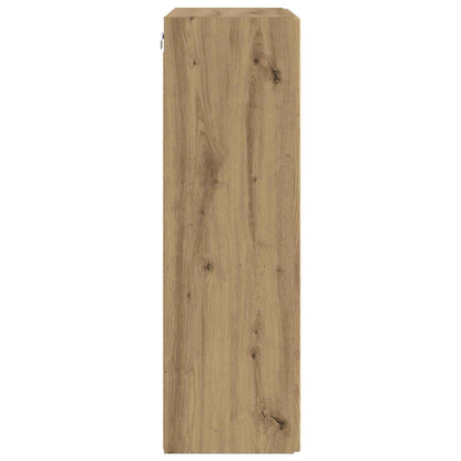 Mobile TV da parete 59,5 x 31 x 100 cm Rovere artigianale