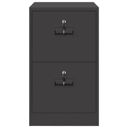 Armadio per File con cassetto Nero 44 x 50 x 106.5 cm