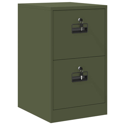 Armadio per File con cassetto Verde oliva 44 x 50 x 106.5 cm