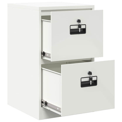 Armadio per File con cassetto Bianco 44 x 50 x 106.5 cm