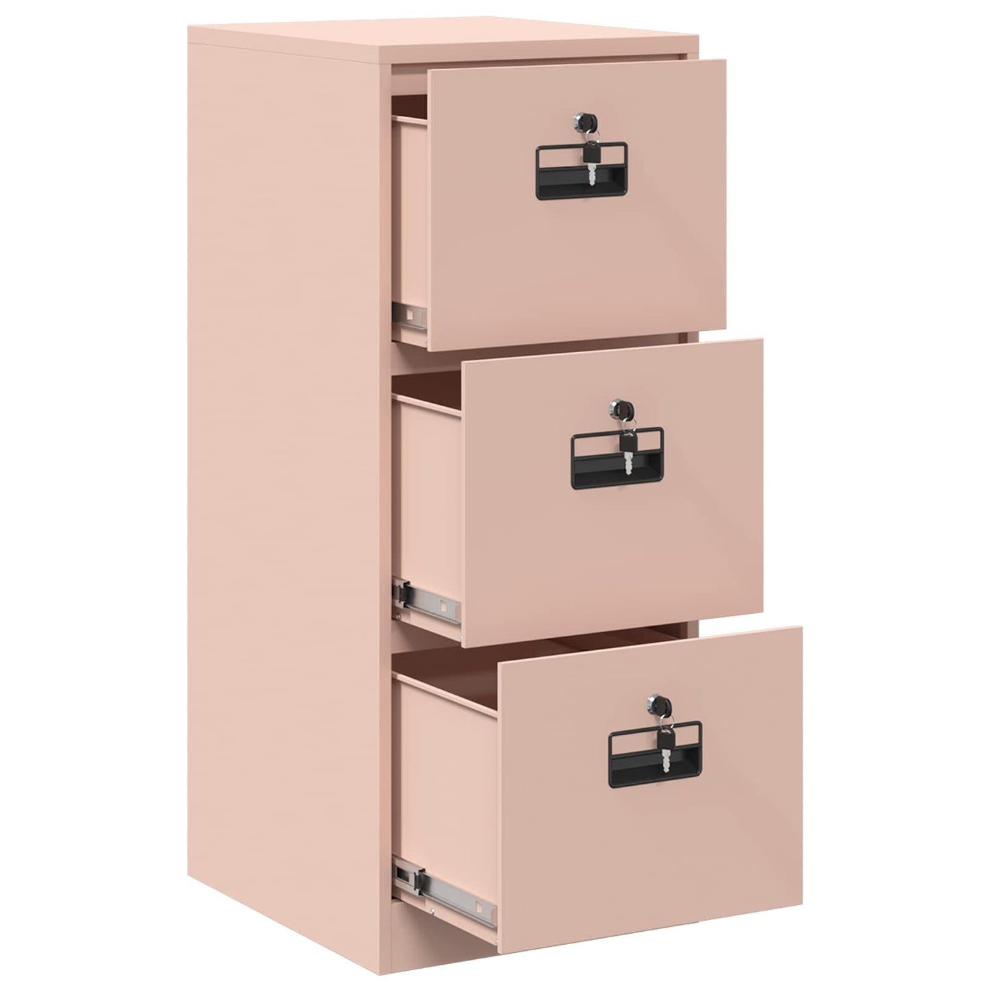 Armadio per File con cassetto Rosa 44 x 50 x 106.5 cm