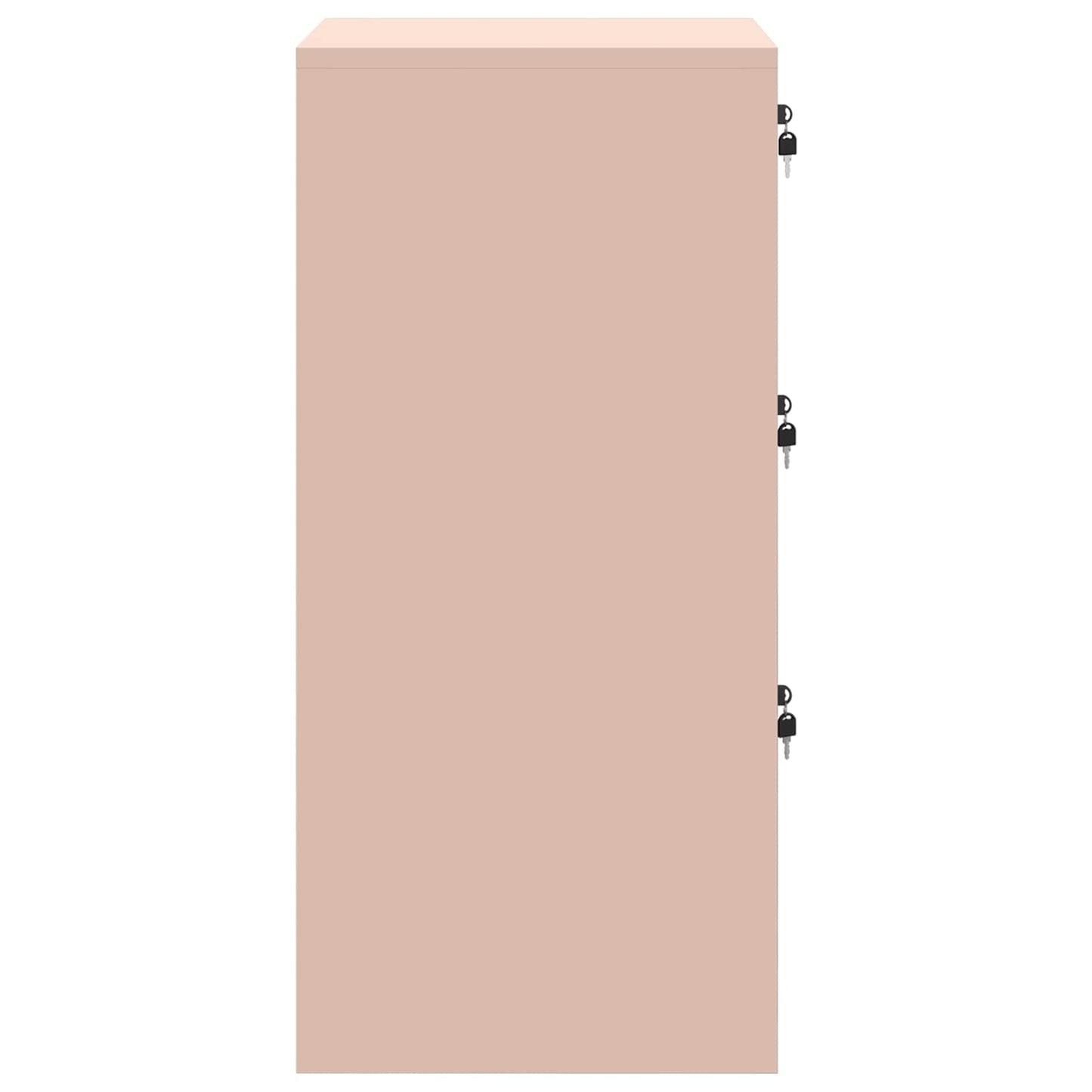 Armadio per File con cassetto Rosa 44 x 50 x 106.5 cm