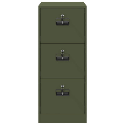 Armadio per File con cassetto Verde oliva 44 x 50 x 106.5 cm