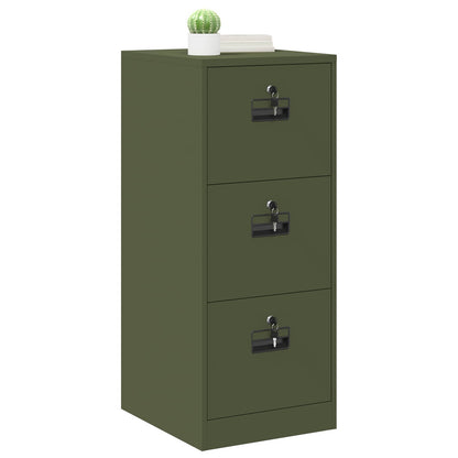 Armadio per File con cassetto Verde oliva 44 x 50 x 106.5 cm
