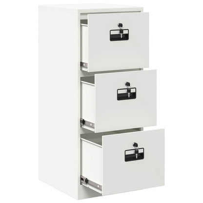 Armadio per File con cassetto Bianco 44 x 50 x 106.5 cm