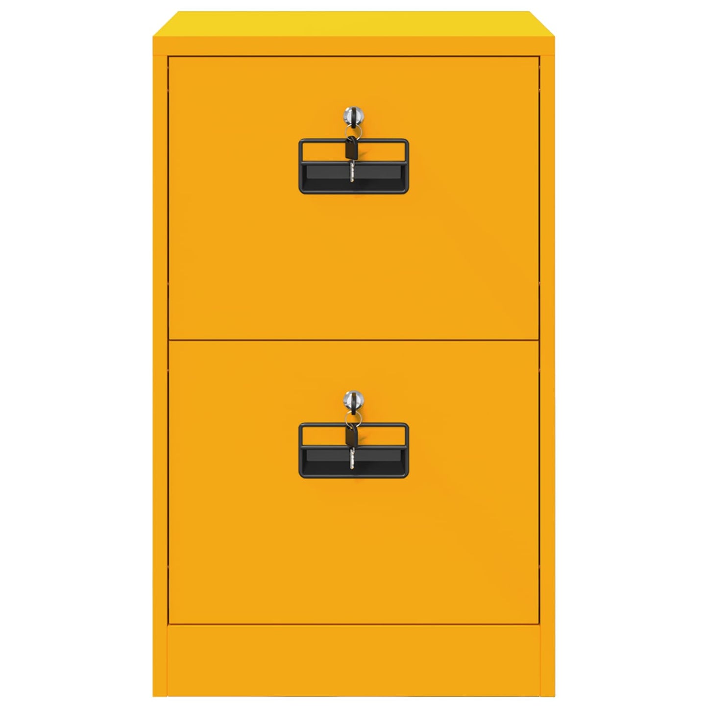 Armadio per File con cassetto Giallo senape 44 x 50 x 106.5 cm