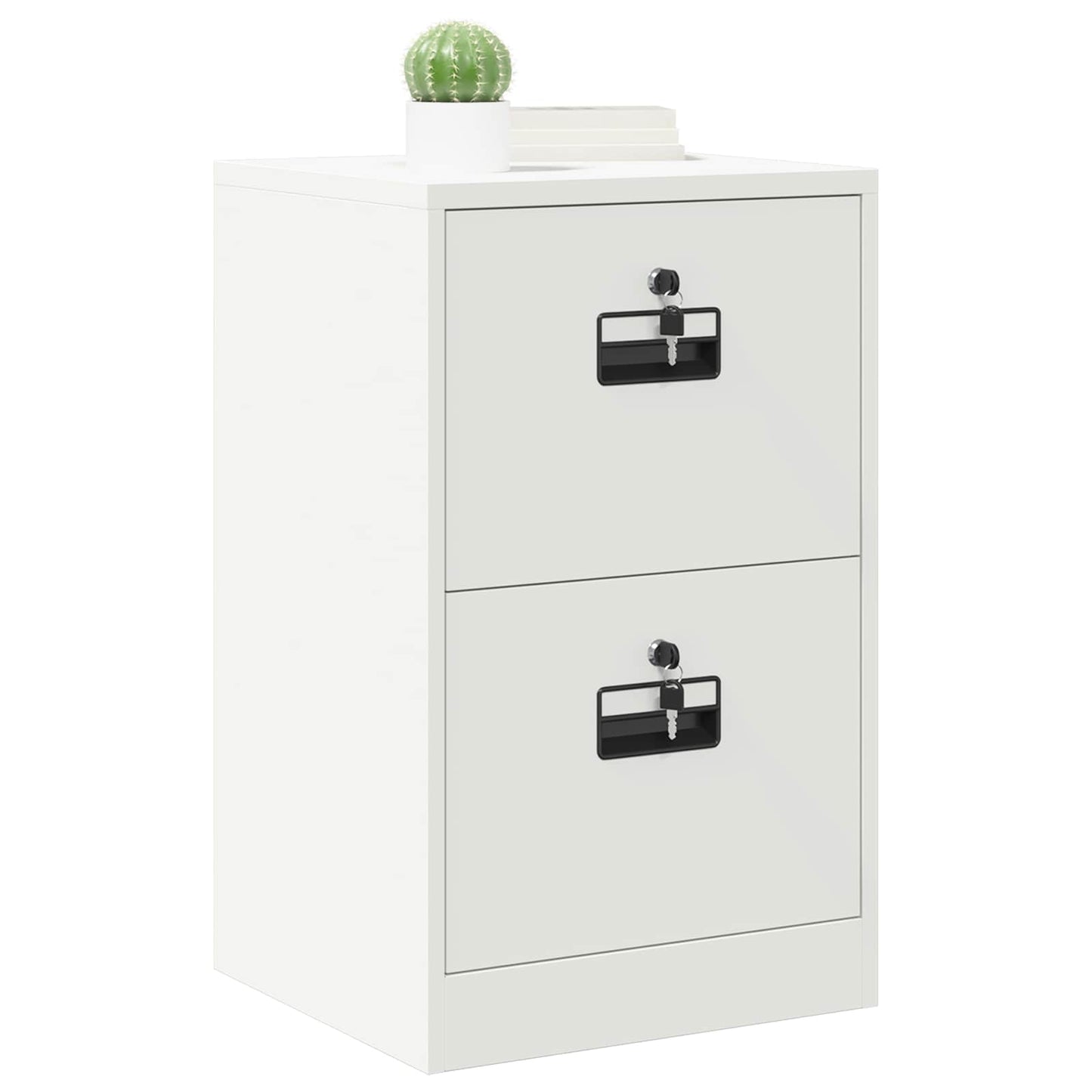 Armadio per File con cassetto Bianco 44 x 50 x 106.5 cm