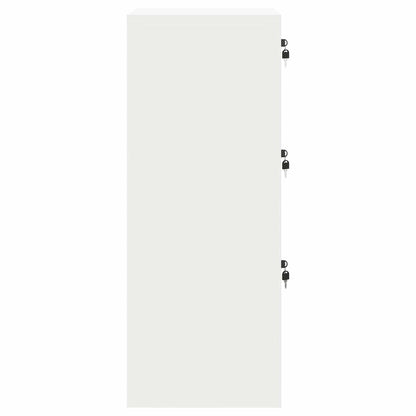 Armadio per File con cassetto Bianco 44 x 50 x 106.5 cm