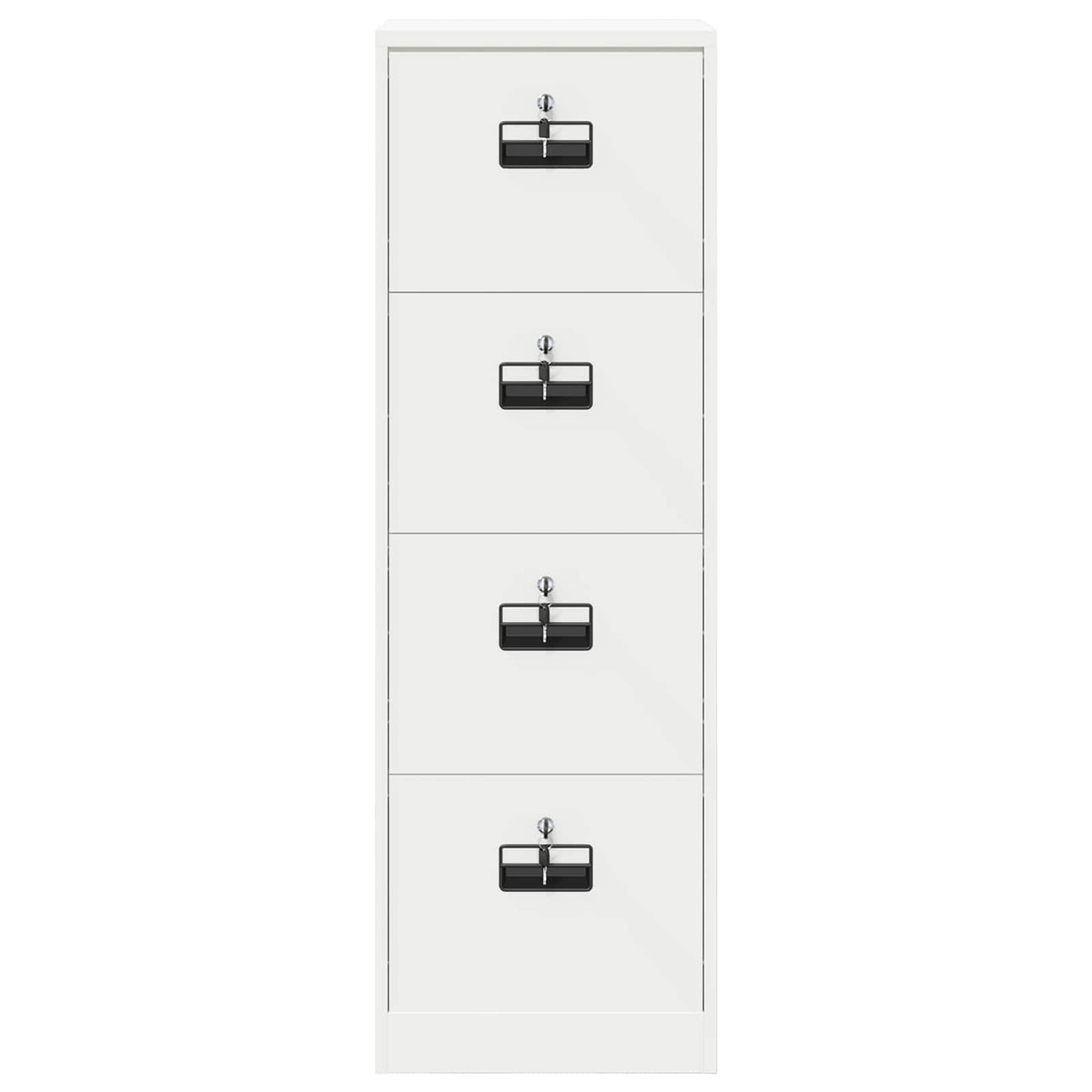 Armadio per File con cassetto Nero 44 x 50 x 106.5 cm