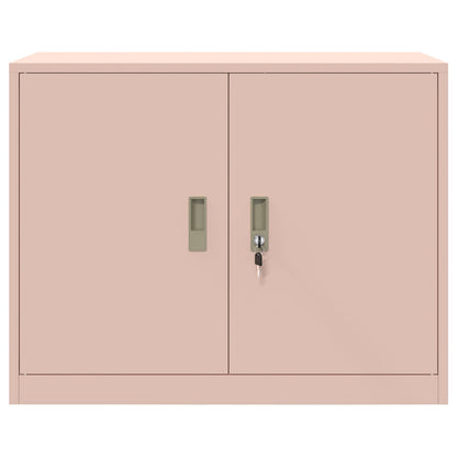 Armadio Rosa 90 x 40 x 70 cm Acciaio | homemem39