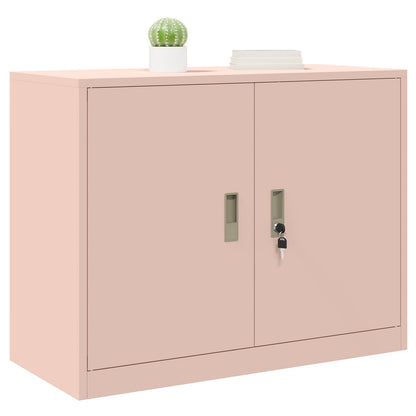 Armadio Rosa 90 x 40 x 70 cm Acciaio | homemem39