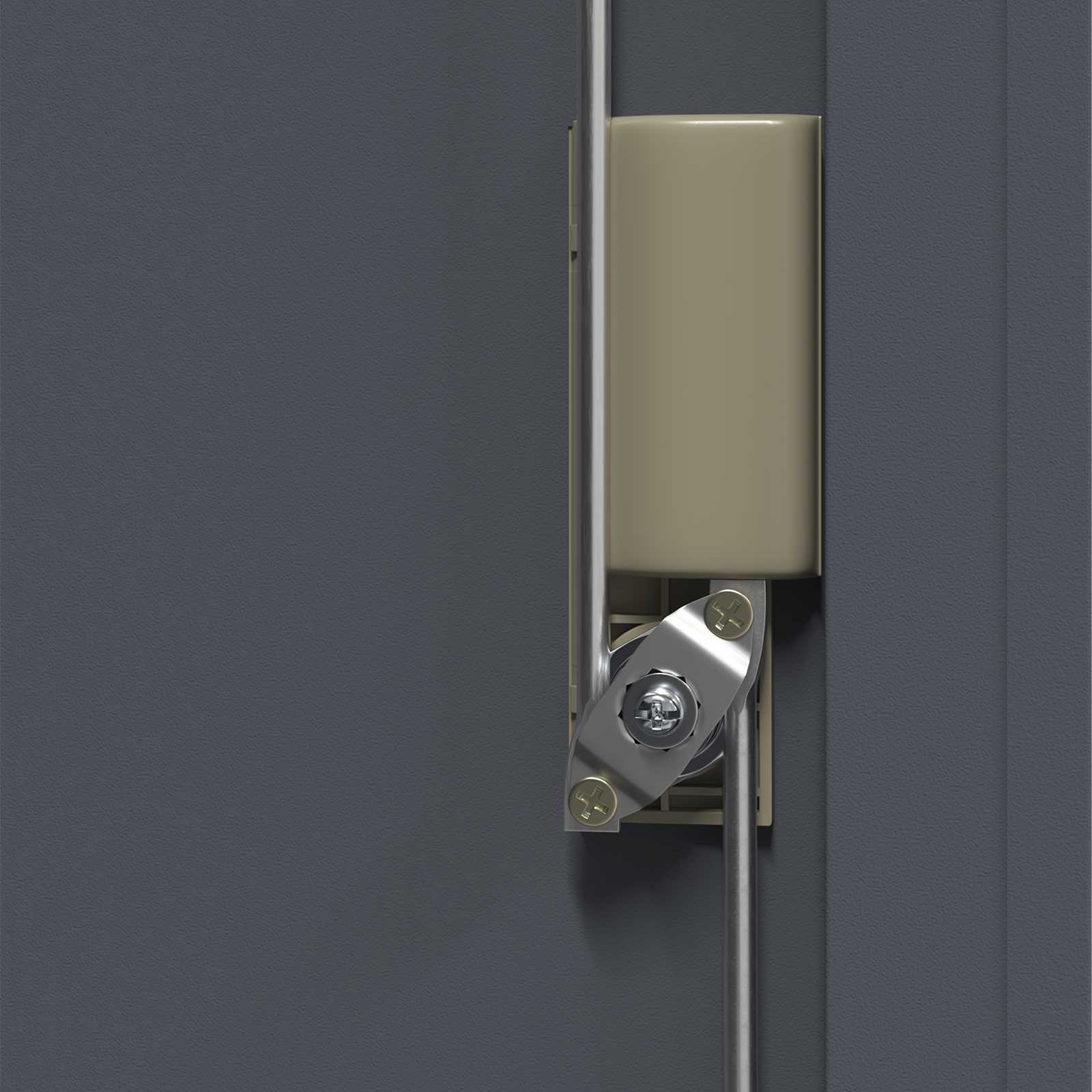 Armadio Antracite 90 x 40 x 70 cm Acciaio | homemem39