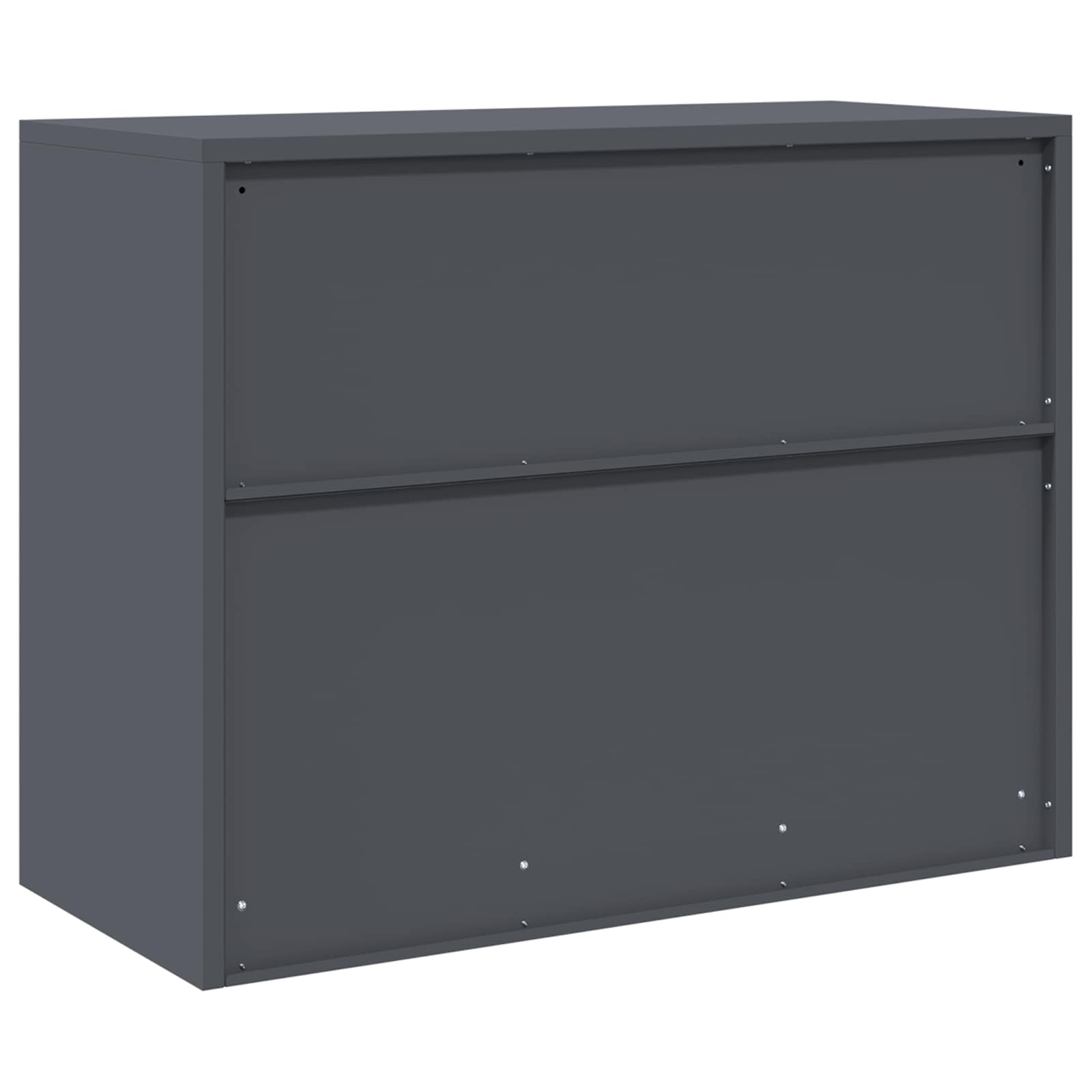 Armadio Antracite 90 x 40 x 70 cm Acciaio | homemem39