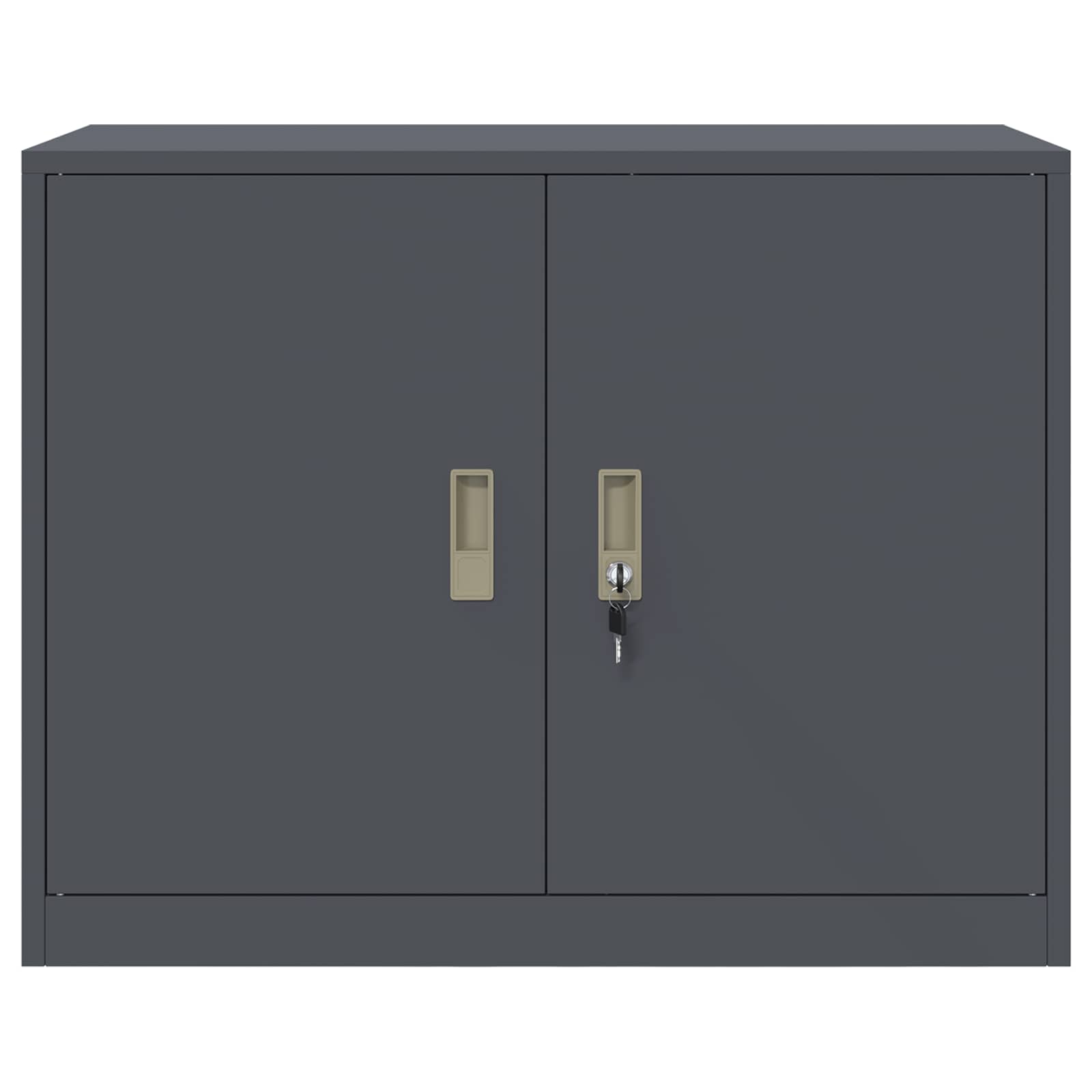 Armadio Antracite 90 x 40 x 70 cm Acciaio | homemem39