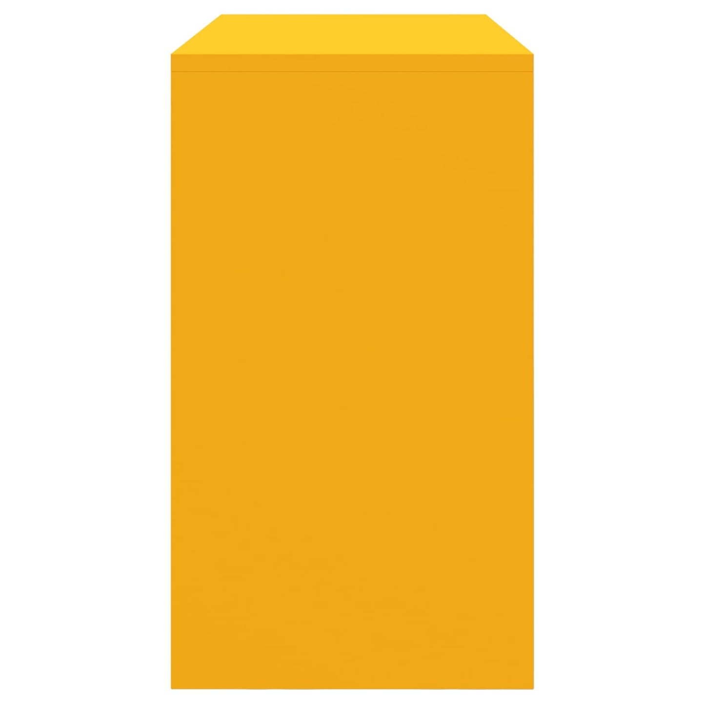 Armadio Giallo senape 90 x 40 x 70 cm Acciaio | homemem39