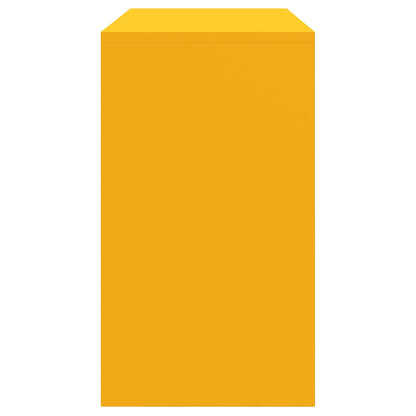 Armadio Giallo senape 90 x 40 x 70 cm Acciaio | homemem39