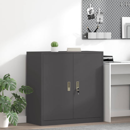 Armadio Nero 90 x 40 x 90 cm Acciaio | homemem39