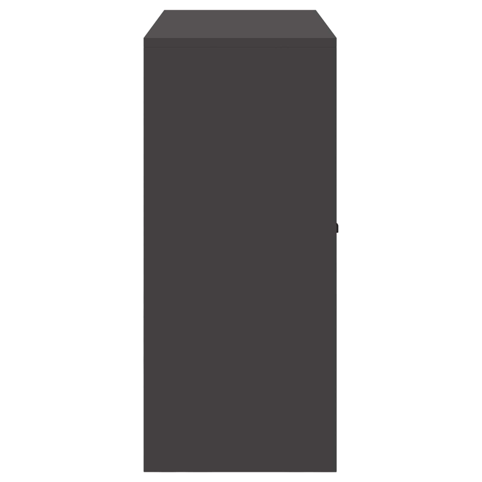 Armadio Nero 90 x 40 x 90 cm Acciaio | homemem39