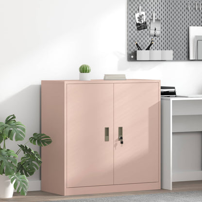 Armadio Rosa 90 x 40 x 90 cm Acciaio | homemem39