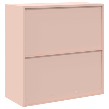Armadio Rosa 90 x 40 x 90 cm Acciaio | homemem39