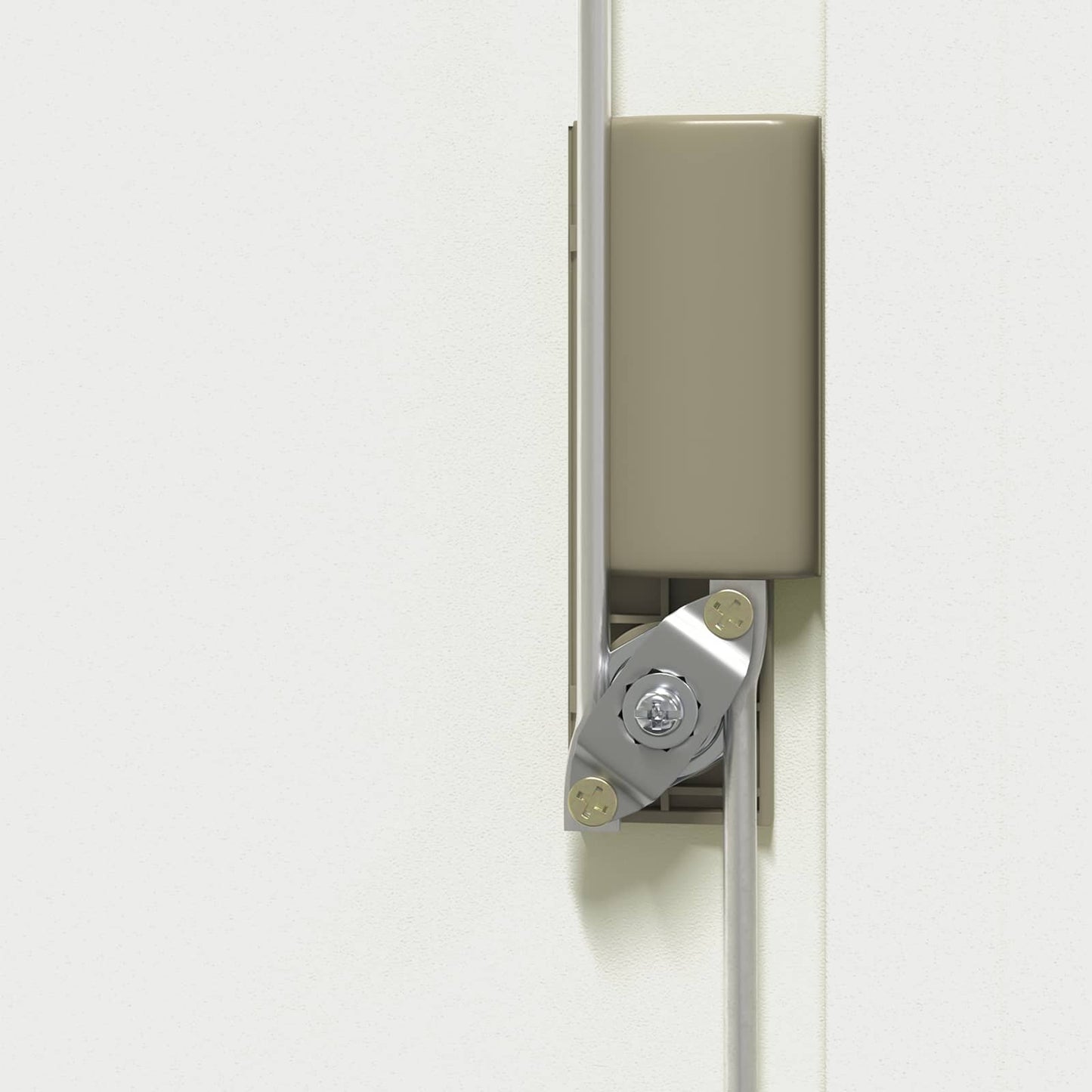 Armadio Bianco 90 x 40 x 90 cm Acciaio | homemem39