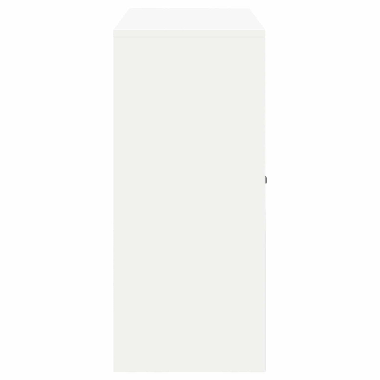 Armadio Bianco 90 x 40 x 90 cm Acciaio | homemem39