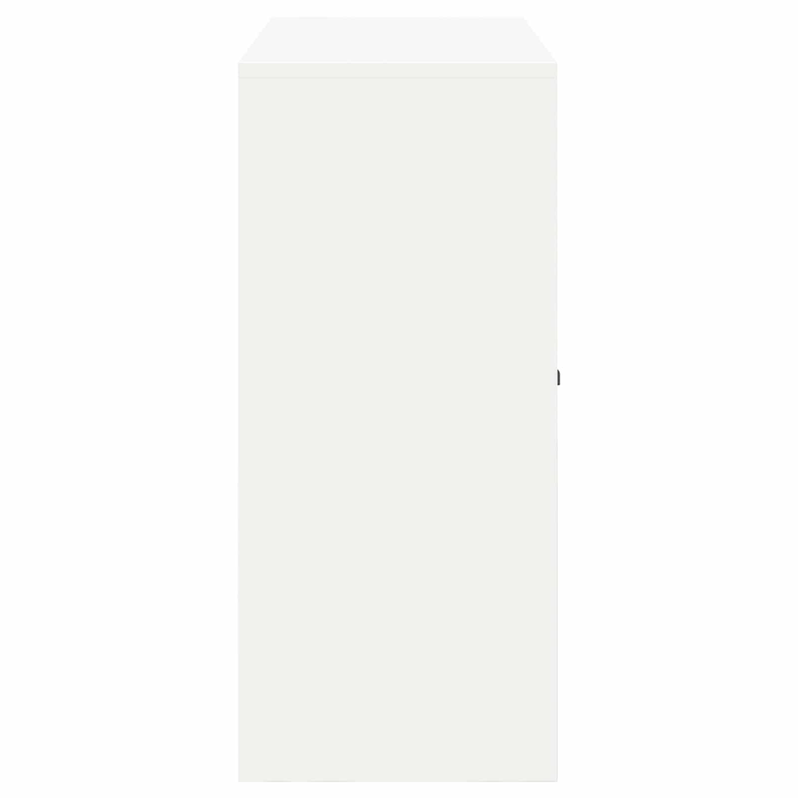 Armadio Bianco 90 x 40 x 90 cm Acciaio | homemem39