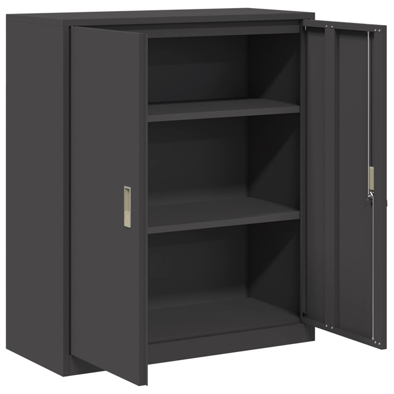 Armadio Nero 90 x 40 x 105 cm Acciaio | homemem39