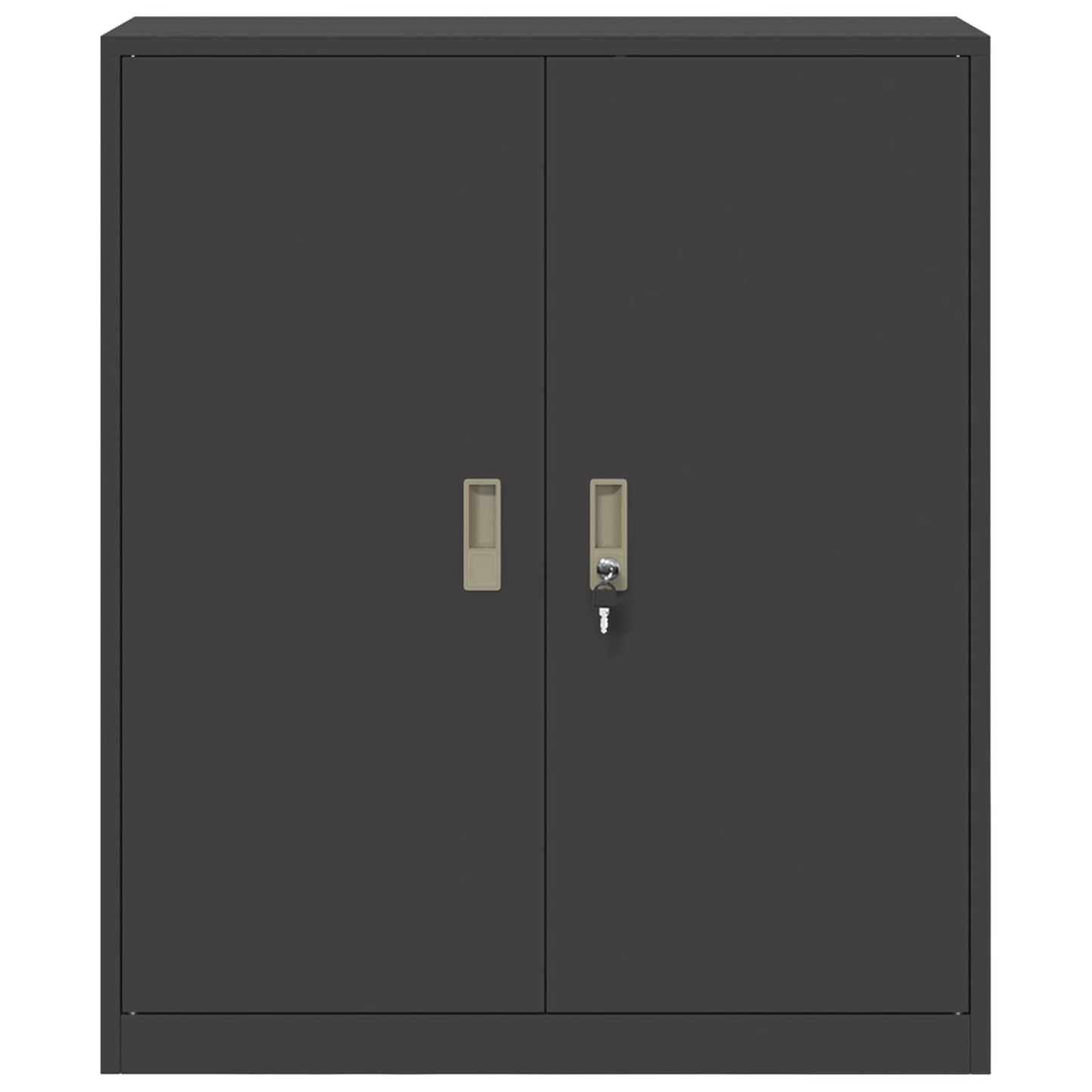 Armadio Nero 90 x 40 x 105 cm Acciaio | homemem39